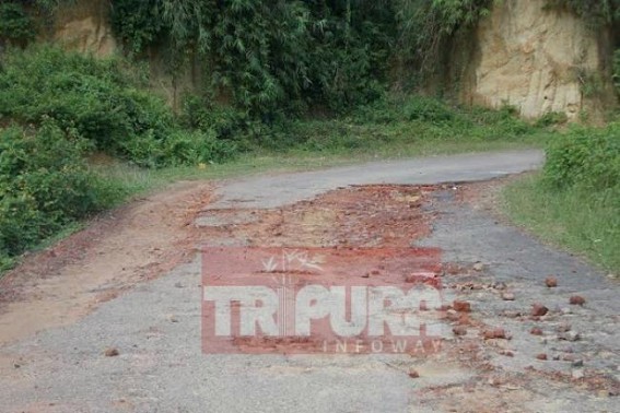 TIWN impact: The authority adopted some measure to make the NEC road movable at Kamalpur: Locales demanded permanent solution